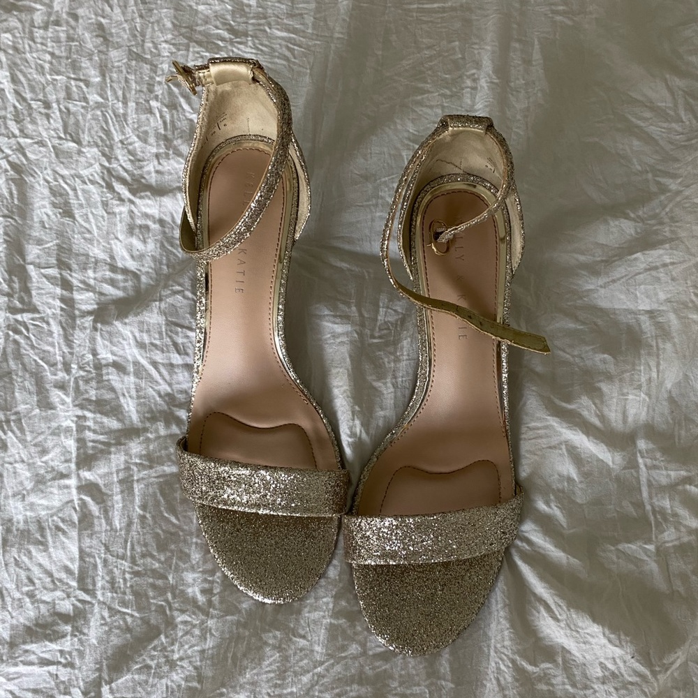 Sparkly heels